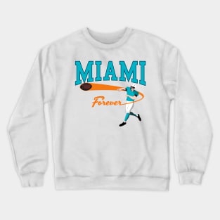 Miami Football Forever Crewneck Sweatshirt